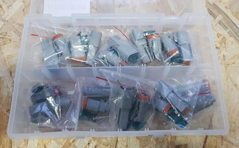 Steckverbinder-Kit im deutschen Stil / 2-Wege / 20er-Pack