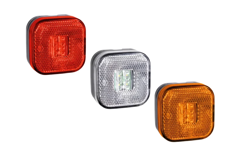 Quadratische LED-Markierungsleuchte
