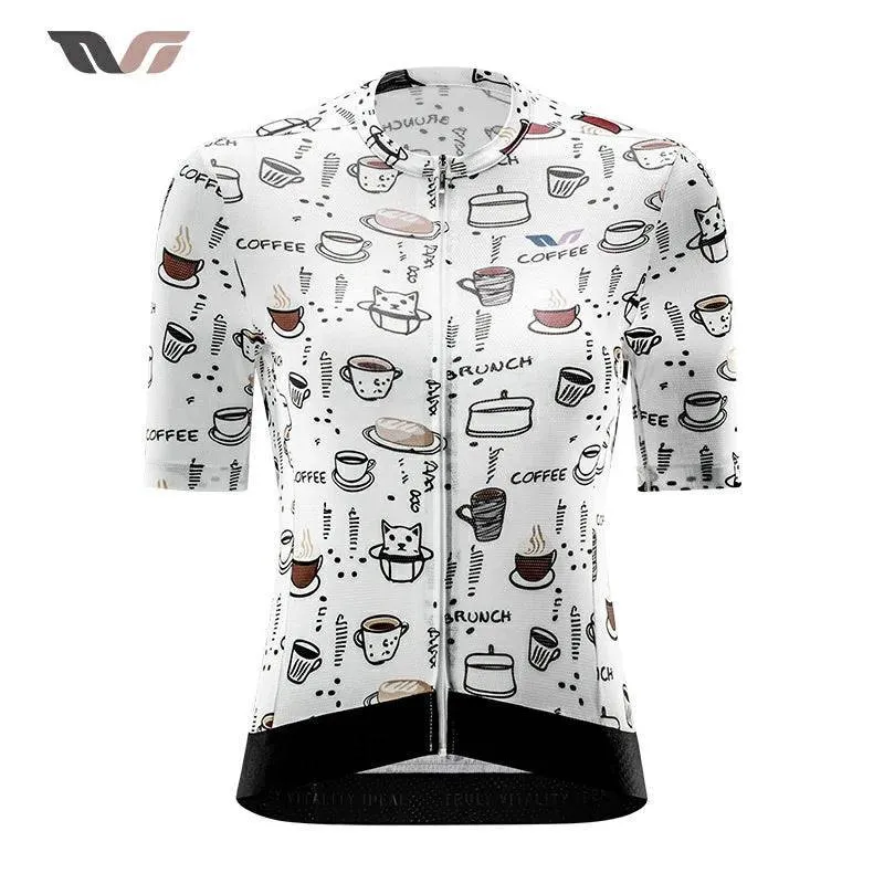 ROCKBROS TVI Damen-Frühstücksclub Schnelltrocknendes Radtrikot