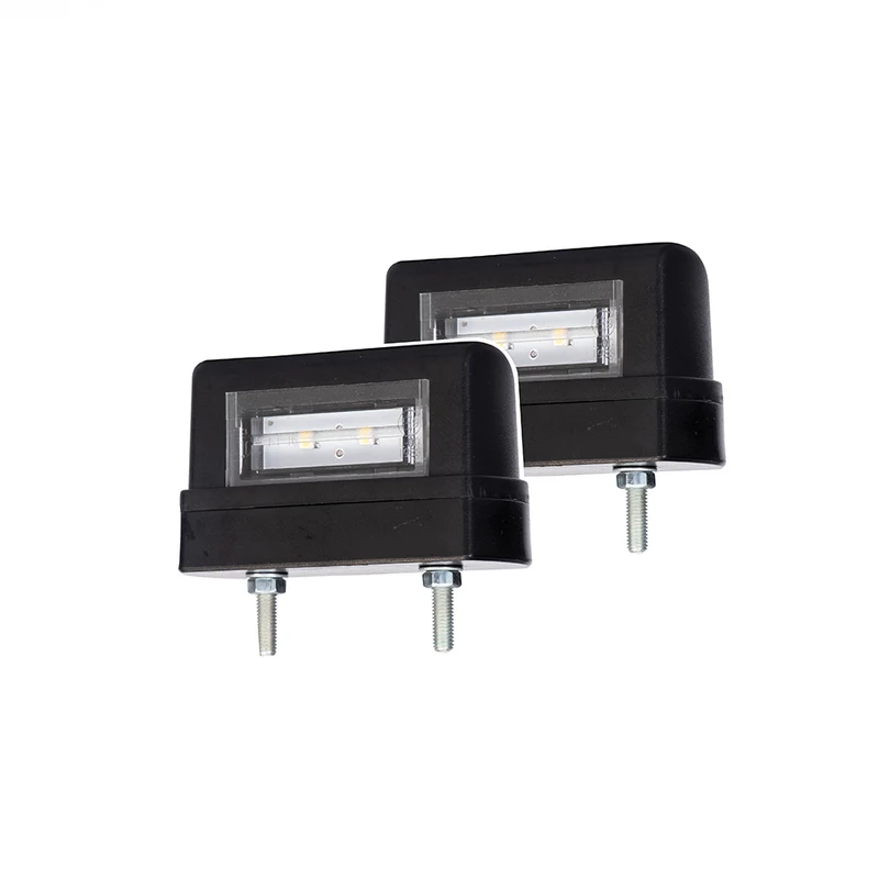 Schlanke LED-Kennzeichenleuchte / 2er-Pack