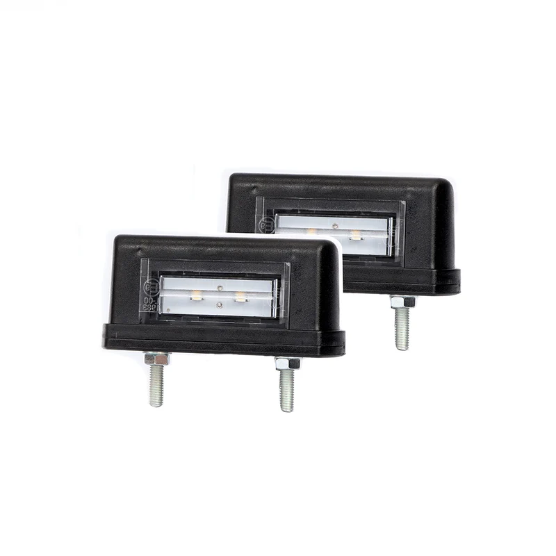 Schlanke LED-Kennzeichenleuchte / 2er-Pack