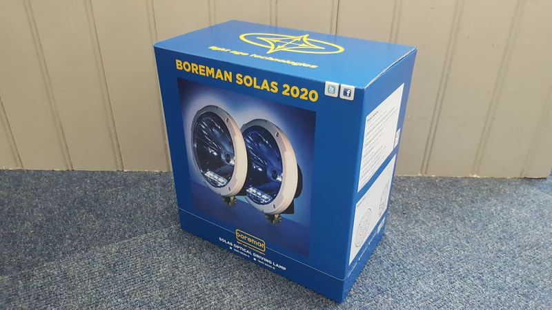 Runder Fernscheinwerfer mit LED Standlicht / Boreman ANGEBOT!