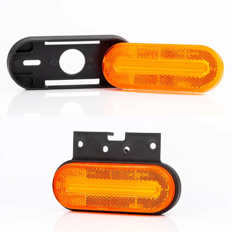 Fristom Bernsteinfarbene LED-Seitenmarkierungsleuchte mit Blinker