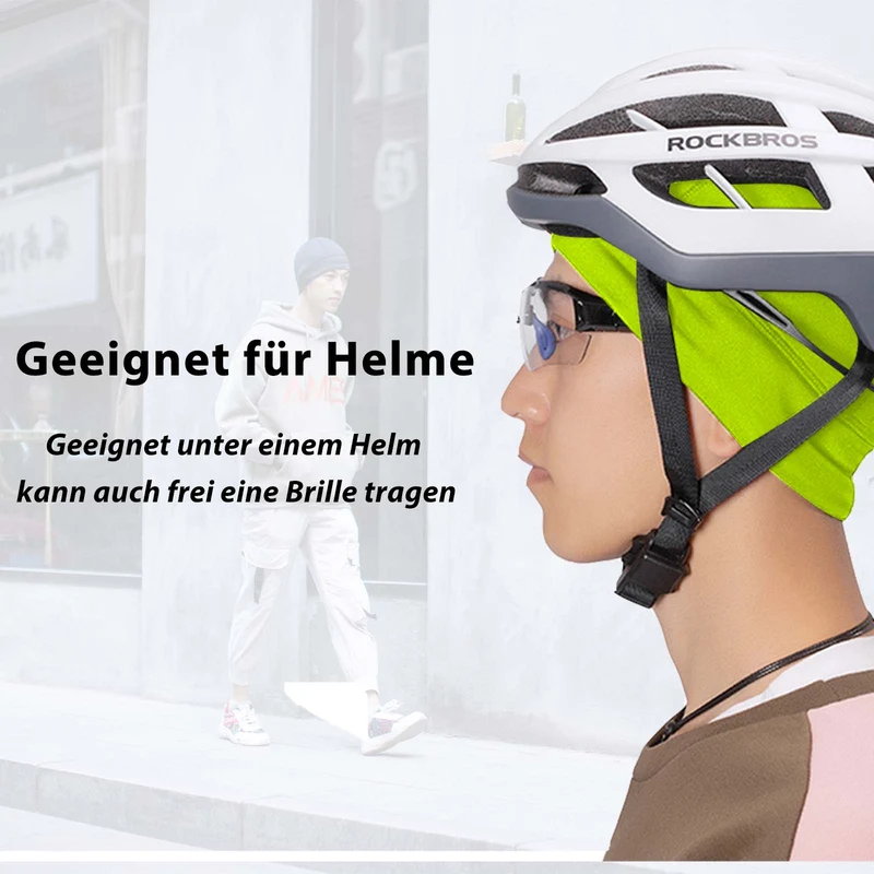 ROCKBROS Winter Fahrrad Mütze Helm Unterziehmütz Unisex