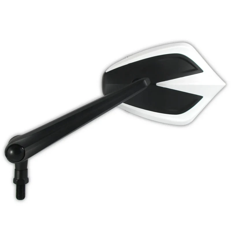 Lenkerspiegel Paar Move schwarz, Alu / ABS, E-geprüft, M10x1.25 & HD Adapter