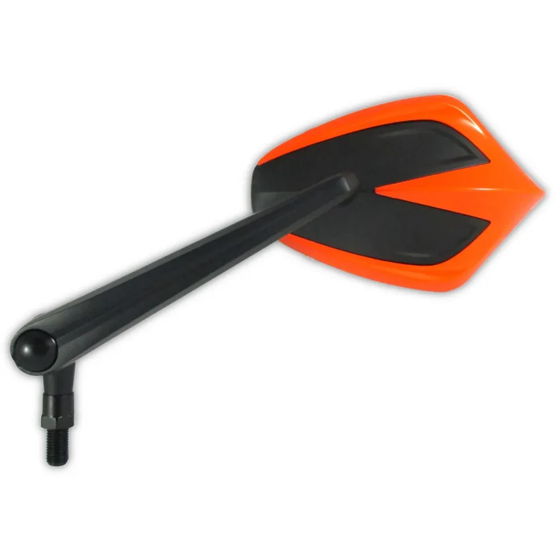 Lenkerspiegel Paar Move schwarz, Alu / ABS, E-geprüft, M10x1.25 & HD Adapter