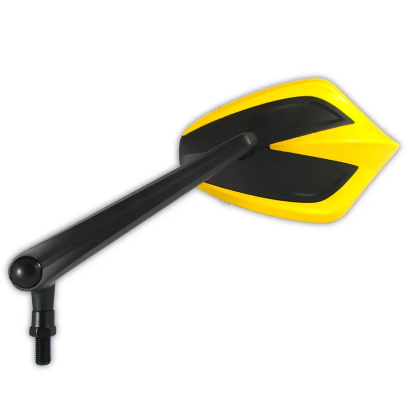Lenkerspiegel Paar Move schwarz, Alu / ABS, E-geprüft, M10x1.25 & HD Adapter