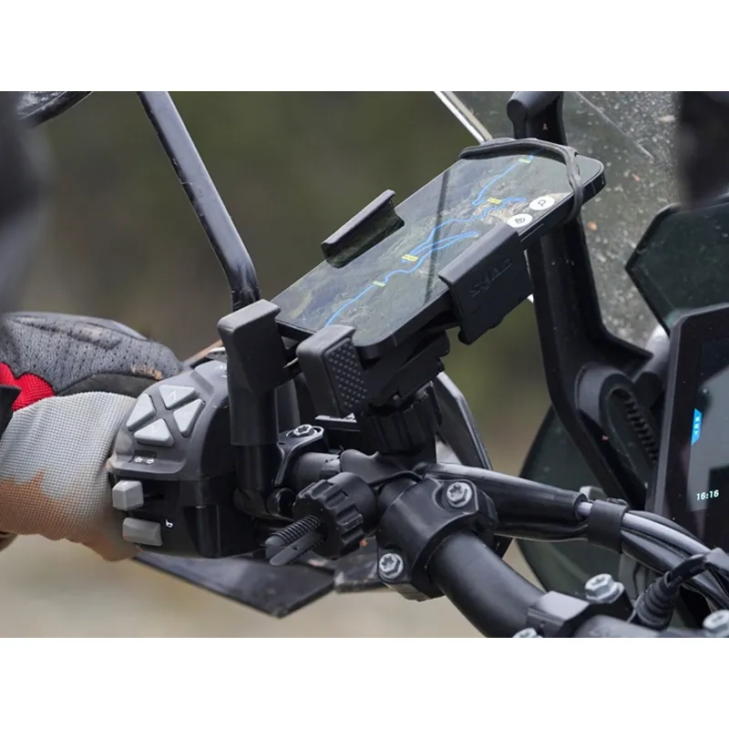 Smartphone Halter SHAD X-Frame für 20-40 mm Lenker 180 x 90 mm, 360 Grad Drehbar