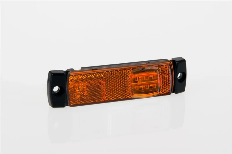 LED-Markierungsleuchte mit Reflektor: Weiß, Rot oder Bernstein