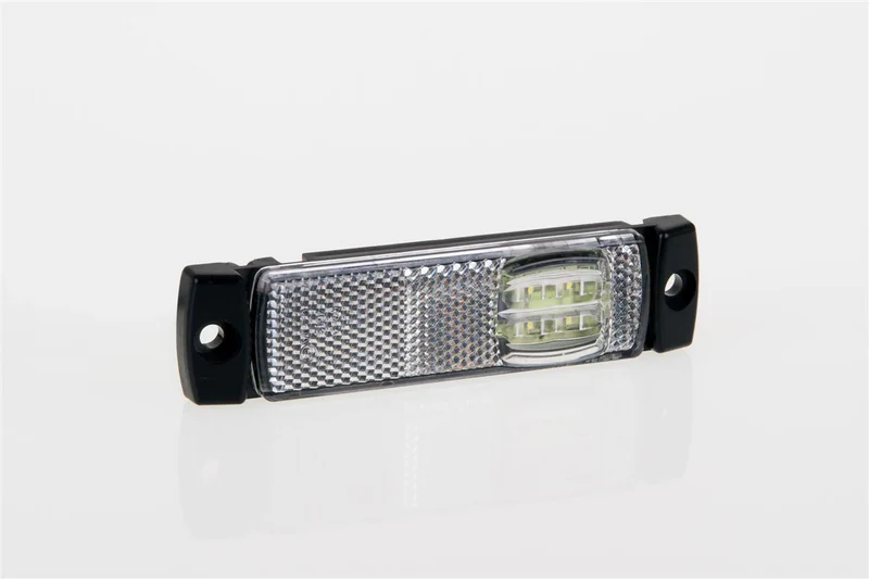 LED-Markierungsleuchte mit Reflektor: Weiß, Rot oder Bernstein
