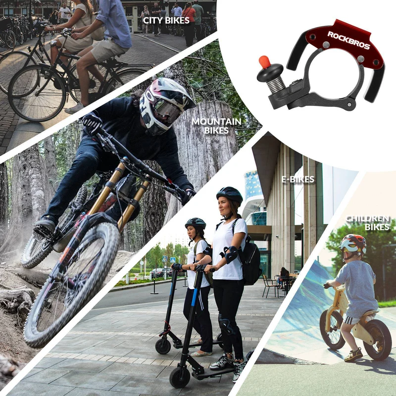 Mini Fahrradklingel 100dB für mehr Sicherheit