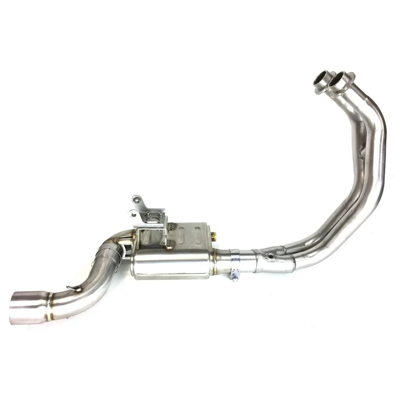 Komplettanlage IXRACE MK2 Edelstahl Silber – Yamaha MT-07 2014-2020
