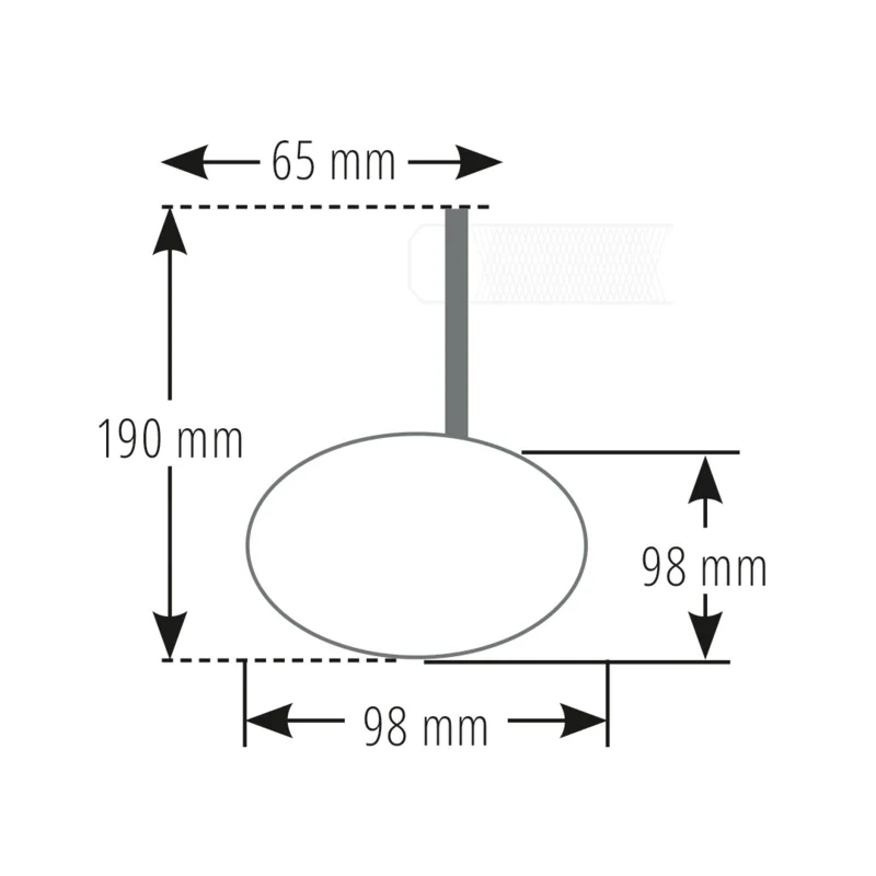 Lenkerendenspiegel mit LED-Blinker Highsider Pro Conero Black Edition, E-geprüft