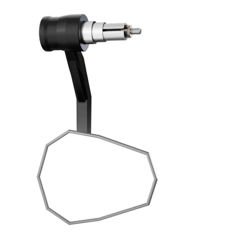 Lenkerendenspiegel mit LED-Blinker Highsider Pro Stealth-Rim X7, E-geprüft
