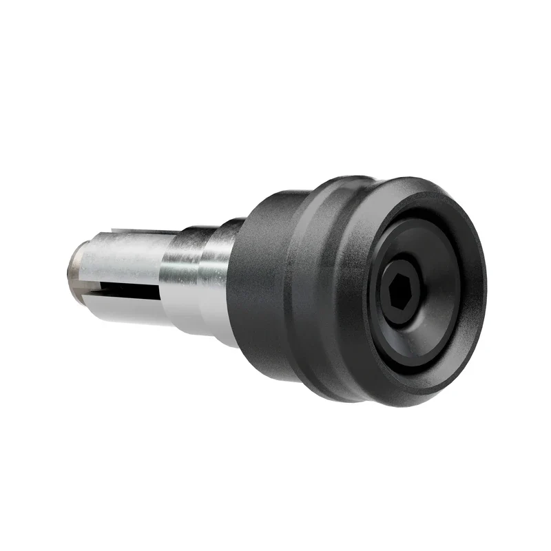 Lenkerenden Highsider Pace-LS mit Spiegelaufnahme, Schwarz, Klemmung 12-22 mm