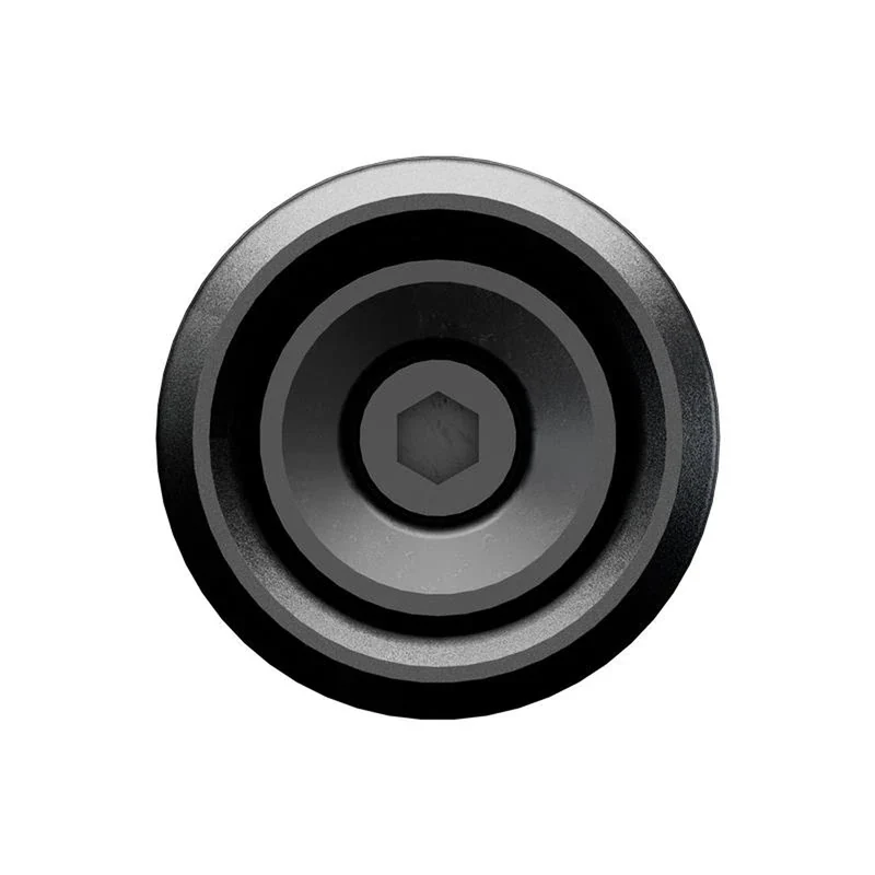 Lenkerenden Highsider Pace-LS mit Spiegelaufnahme, Schwarz, Klemmung 12-22 mm