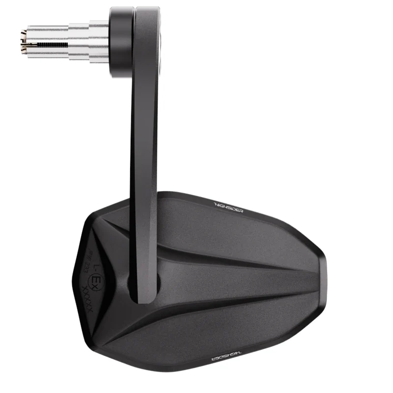 Lenkerendenspiegel Highsider Pro Victory-Blast Evo, Schwarz, E-geprüft, Ø 12-22 mm