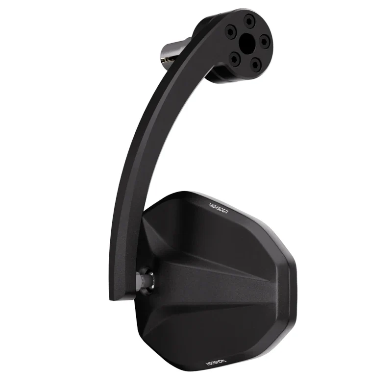 Lenkerendenspiegel Highsider Pro Victory-Blast Evo, Schwarz, E-geprüft, Ø 12-22 mm