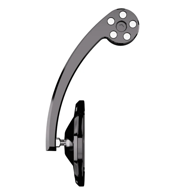 Lenkerendenspiegel Highsider Pro Victory-Evo, Schwarz, E-geprüft, Ø 12-22 mm