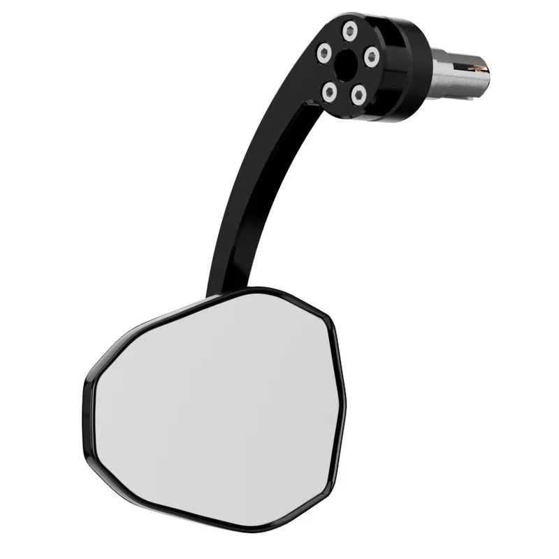 Lenkerendenspiegel Highsider Pro Victory-Evo, Schwarz, E-geprüft, Ø 12-22 mm
