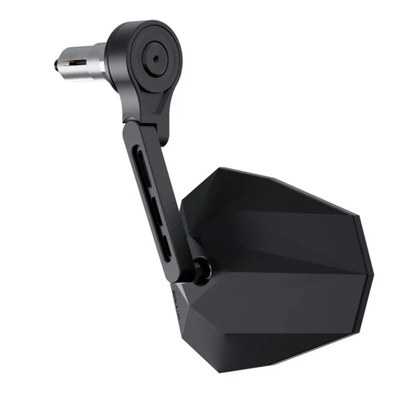 Lenkerendenspiegel Highsider Pro Stealth-X5 Evo-Short, Schwarz, Ø 12-22 mm