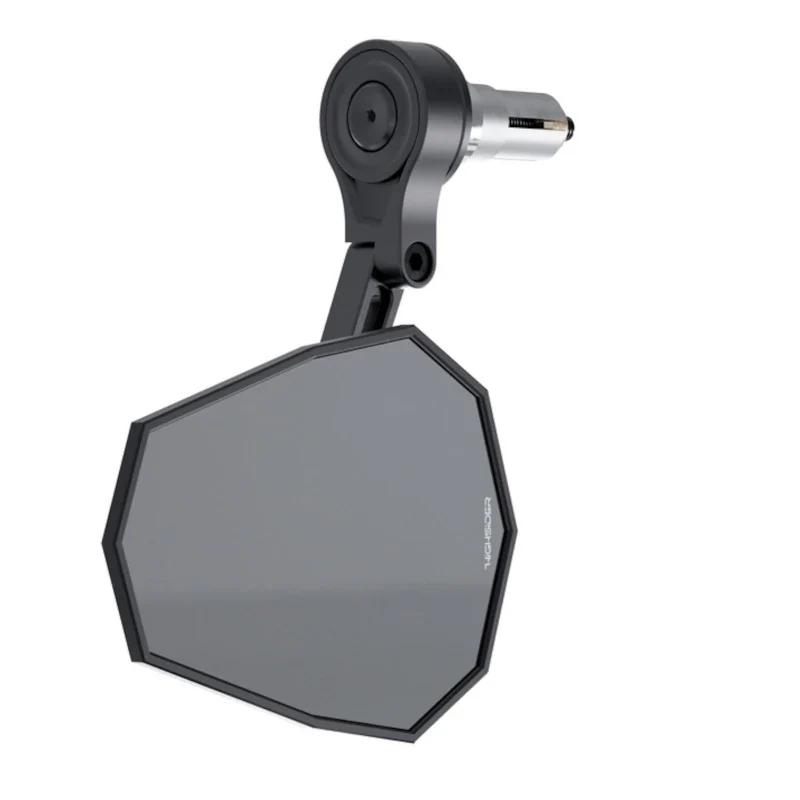 Lenkerendenspiegel Highsider Pro Stealth-X5 Evo-Short, Schwarz, Ø 12-22 mm
