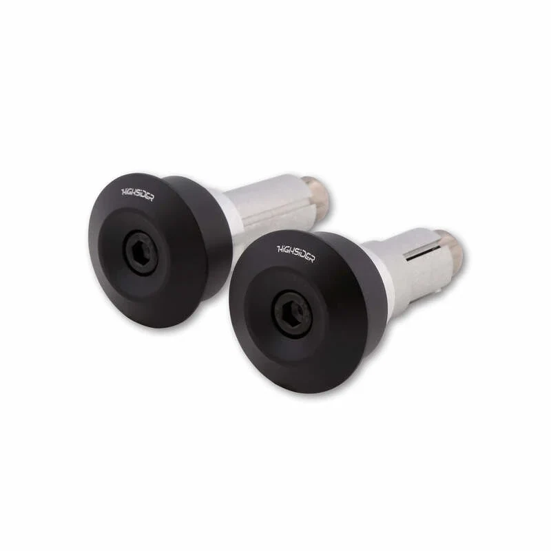 Lenkerenden Highsider Montana Dot-Blast mit Spiegelaufnahme, Klemmung 12-22 mm