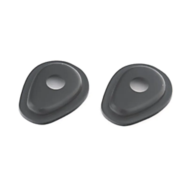 Blinker Adapterplatten Highsider Yamaha M10, Schwarz, ABS, 41x33 mm