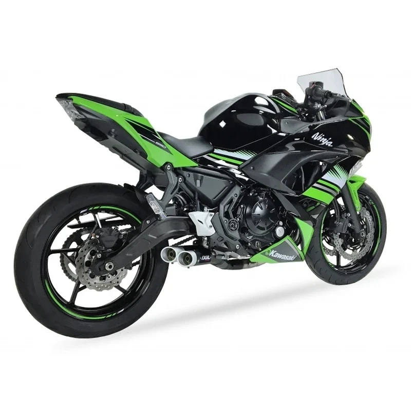 Komplettanlage IXIL Dual Hyperlow Black XL – Kawasaki Z 650 Ninja 650 2017-2019