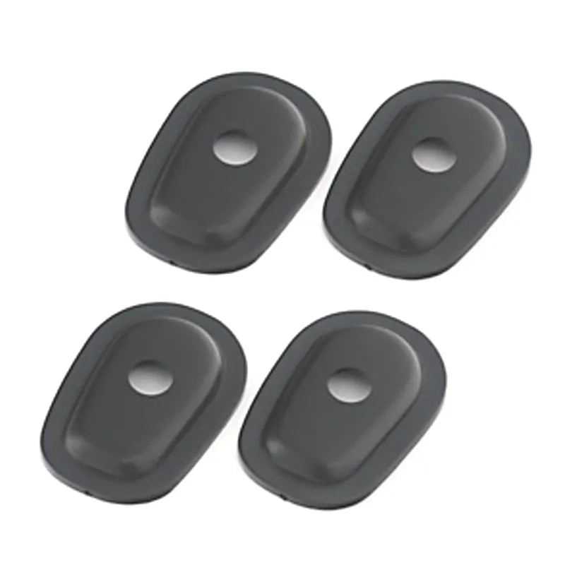 Blinker Adapterplatten Highsider Yamaha M10, Schwarz, ABS, 54x26 mm