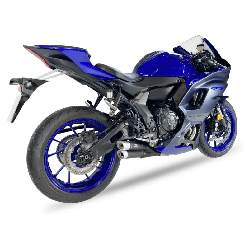 Komplettanlage IXIL Dual Hyperlow Black XL – Yamaha YZF-R7 2021-2024