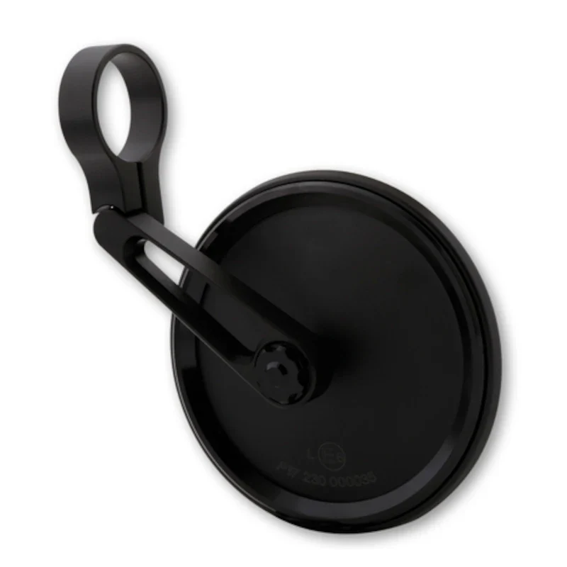 Lenkerendenspiegel Highsider Pro Conero-Run, Schwarz, E-geprüft, Ø 22-30 mm