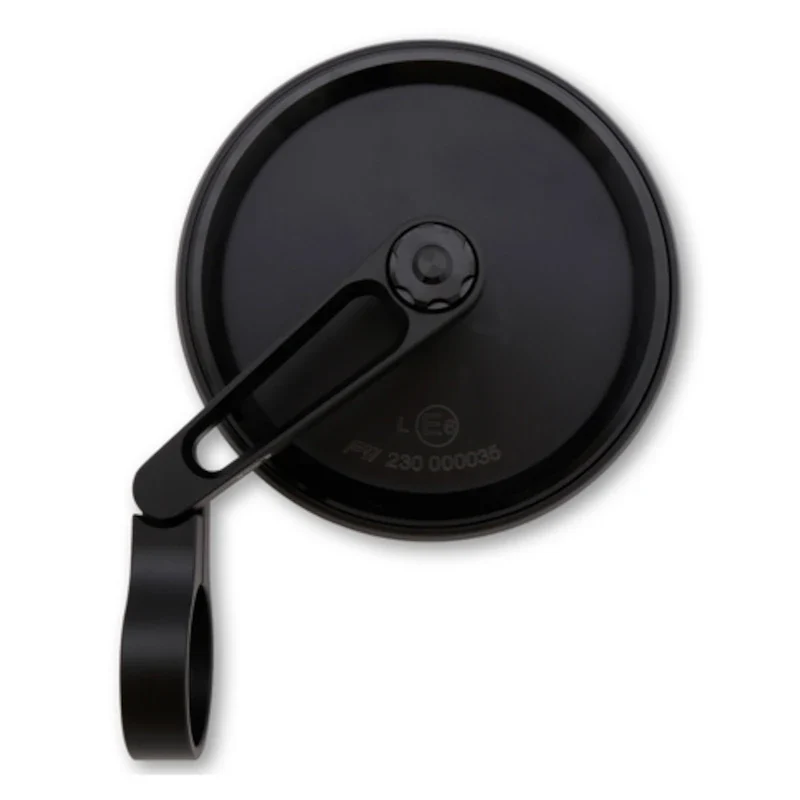 Lenkerendenspiegel Highsider Pro Conero-Run, Schwarz, E-geprüft, Ø 22-30 mm