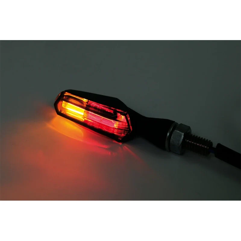 LED-Blinker mit Rück- & Bremslicht Highsider Smart Scuro 3in1, E-geprüft