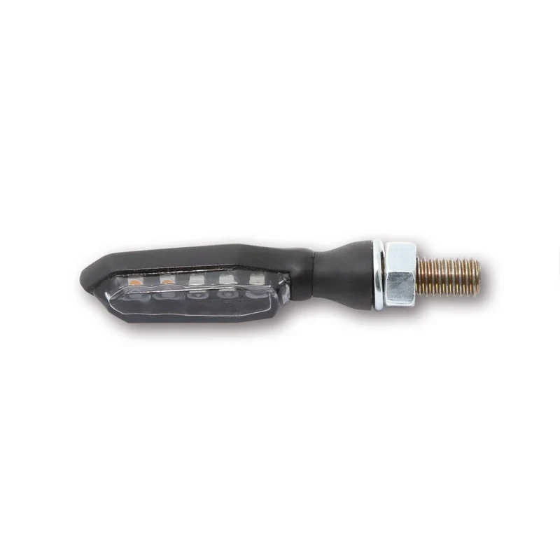 LED-Blinker mit Rück- & Bremslicht Highsider Pro Sonic-X1 3in1, E-geprüft