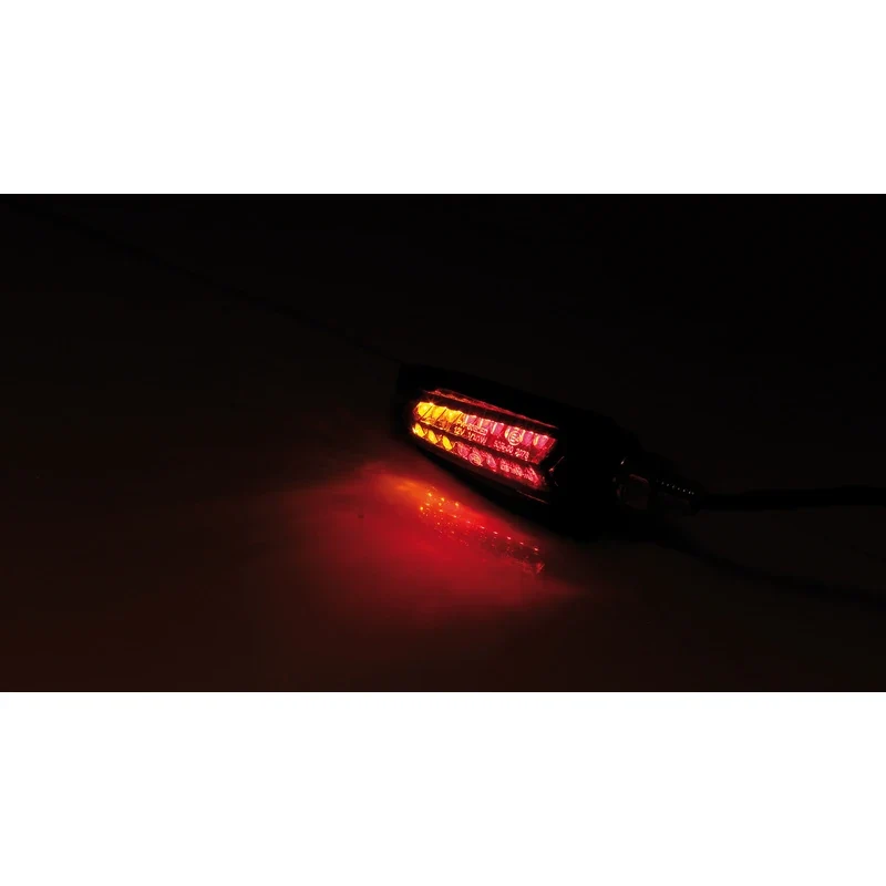 LED-Blinker mit Rück- & Bremslicht Highsider Pro Arc 3in1, E-geprüft