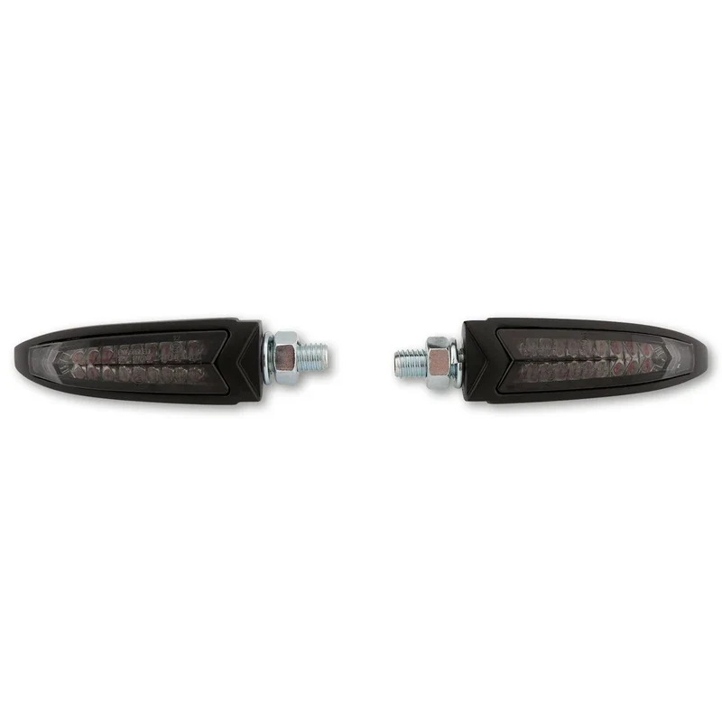LED-Blinker mit Rück- & Bremslicht Highsider Pro Arc 3in1, E-geprüft