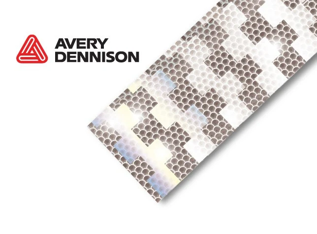 Avery Dennison Conspicuity Tape ECE 104 geprüft / 50 m Weiß