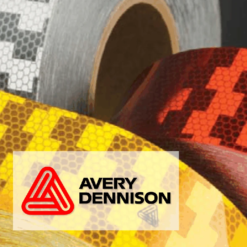 Avery Dennison Conspicuity Tape ECE 104-geprüft, 50 m AMBER