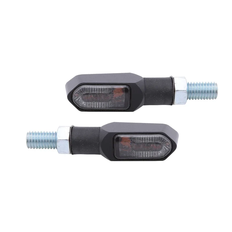 LED-Blinker Paar Highsider Namiko-TS schwarz, Getönt, M8, E-geprüft, 12V/4,2W