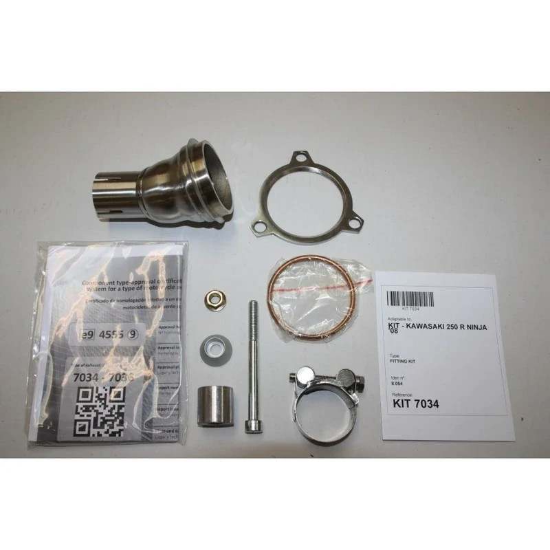 Endschalldämpfer IXIL Hexoval Xtrem – Kawasaki Ninja 250 R 2008-2012 (EX250K)