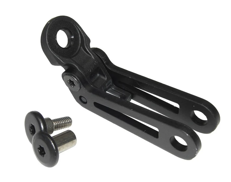 Busch & Müller Scheinwerfer-Halter Alu b&m schwarz für Gabelmontage