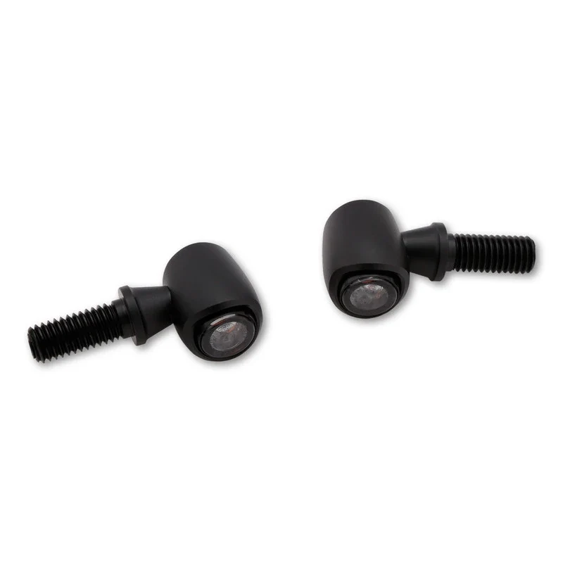 LED-Blinker Paar Highsider Pro Nova schwarz, Getönt, M8, E-geprüft, 12V/3,5W