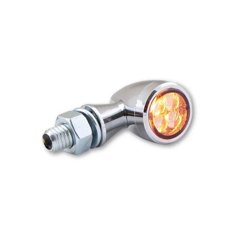 LED-Blinker Paar Highsider Smart Sixteen-Bullet, Getönt, M8, E-geprüft, 12V/11W