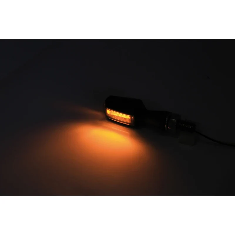 LED-Blinker Paar Highsider Smart Block schwarz, Getönt, M8, E-geprüft, 12V/6W