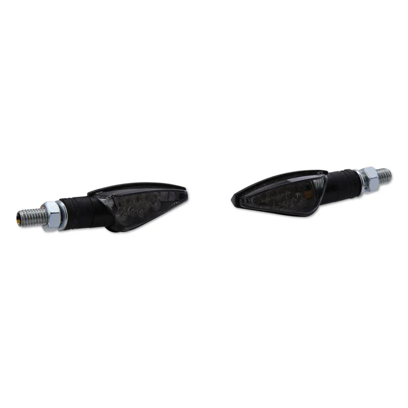 LED-Blinker Paar Highsider Smart Toledo schwarz, Getönt, M8, E-geprüft, 12V/1,5W