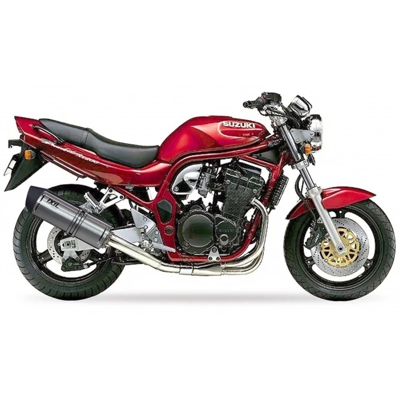 Endschalldämpfer IXIL Hexoval Xtrem – Suzuki GSF 1200 Bandit /S 1996-1999