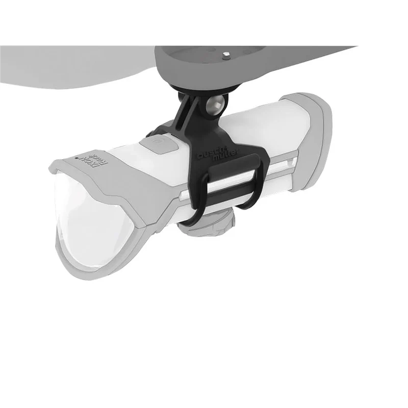 Busch & Müller Adapter für Akku-Scheinwerfer Ixon Rock für GoPro/Garmin/Wahoo und Aero-Lenker