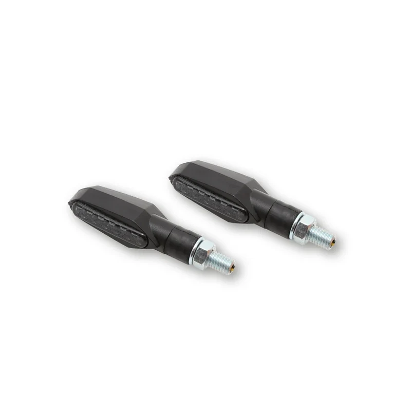 LED-Blinker Paar Highsider Smart Multiface, Getönt, M8, E-geprüft, 12V/2W