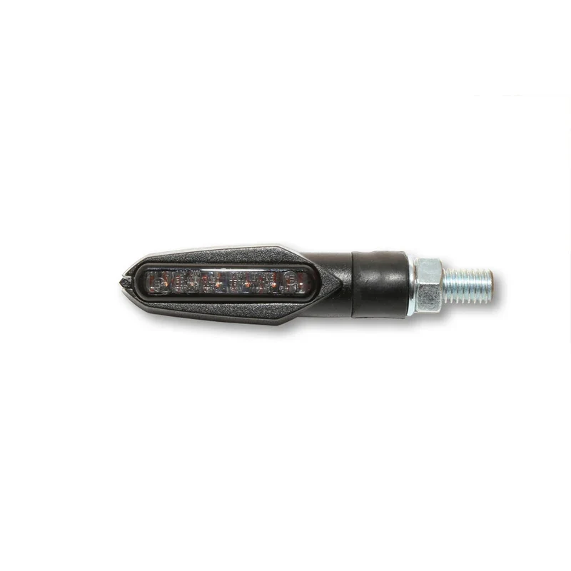 LED-Blinker Paar Highsider Smart Multiface, Getönt, M8, E-geprüft, 12V/2W
